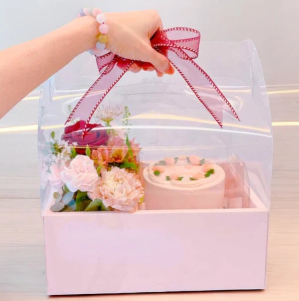 Gluten-Free Flowers and Cake Box