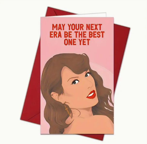 Taylor Swift Happy Birthday Card